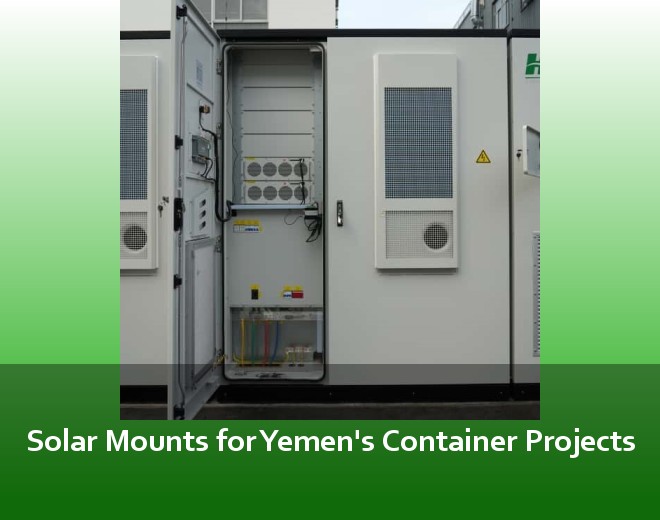 Solar Mounts for Yemen's Container Projects